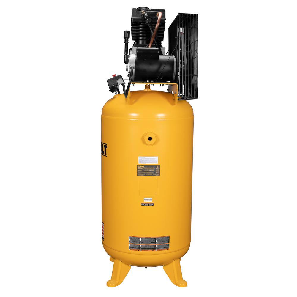 DEWALT 80 Gal. Two Stage 5.0 HP 175 PSI Stationary Electric Air Compressor