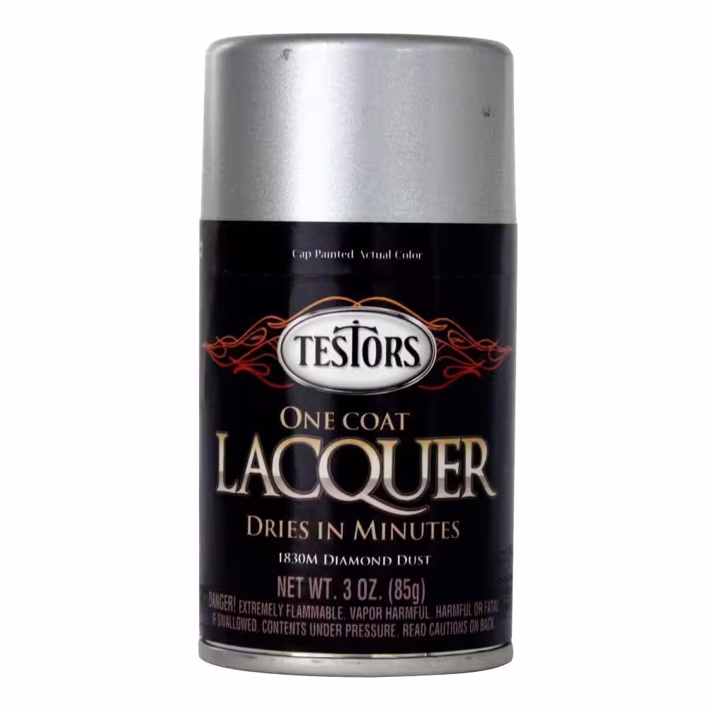 Testors 3 oz. Diamond Dust Lacquer Spray Paint (3-Pack)