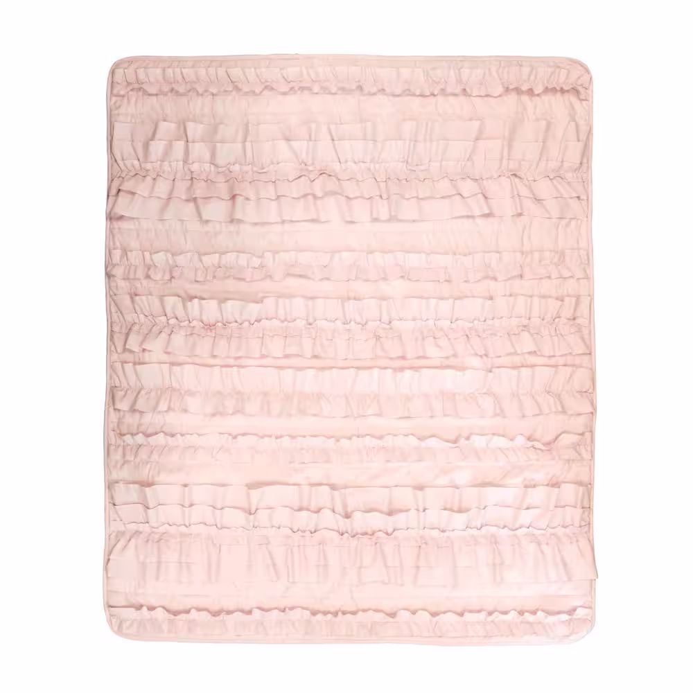 HomeBoutique Belle Pink Blush Throw