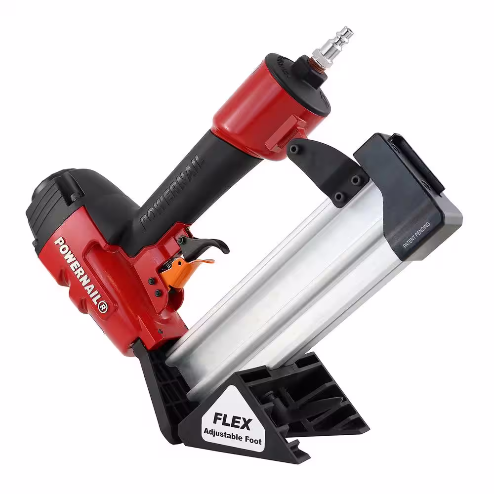 POWERNAIL F-Series 18-Gauge Pneumatic Trigger-Pull Engineered Flooring Nailer