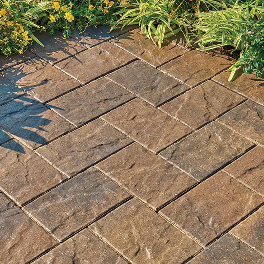 Pavestone Taverna Square 16 in. x 16 in. x 2 in. Earth Blend Concrete Step Stone (72-Pieces/124 sq. ft./Pallet)
