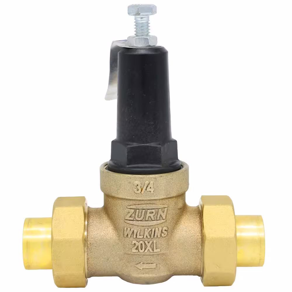 Wilkins 3/4 in. 20XL Pressure Reducing Valve (Double Union Copper Sweat x Copper Sweat)