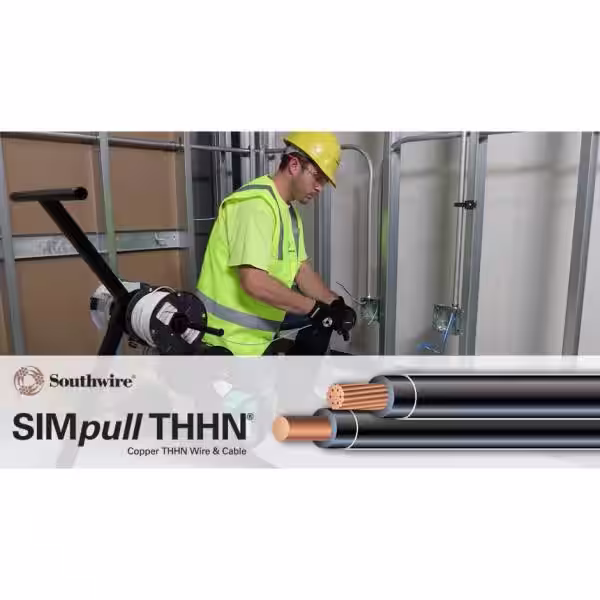 Southwire 500 ft. Green 14/1 Solid THHN Wire