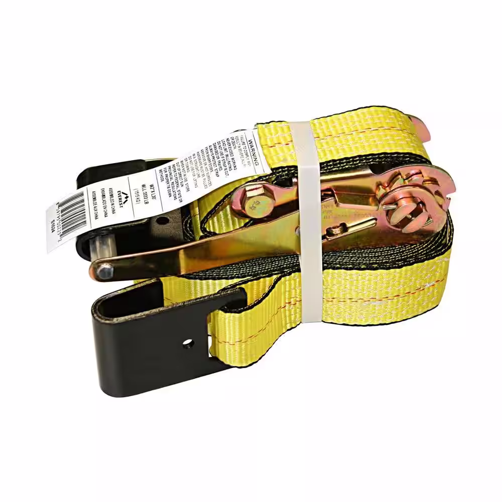 EVEREST 2 in. x 27 ft. Tie-Downs Truck/Trailer Strap (10,000 lbs.)
