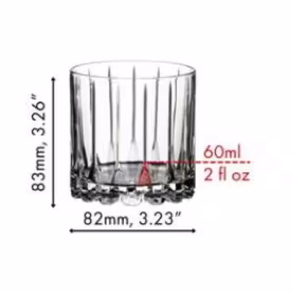 Riedel Drink Specific Glassware 13 oz. Double Rocks Glass - Set of 4