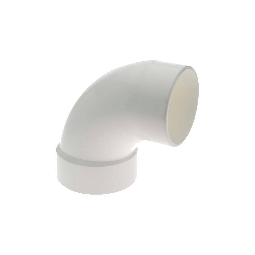 VPC 1-1/2 in. PVC DWV 90-Degree Street Elbow Fitting
