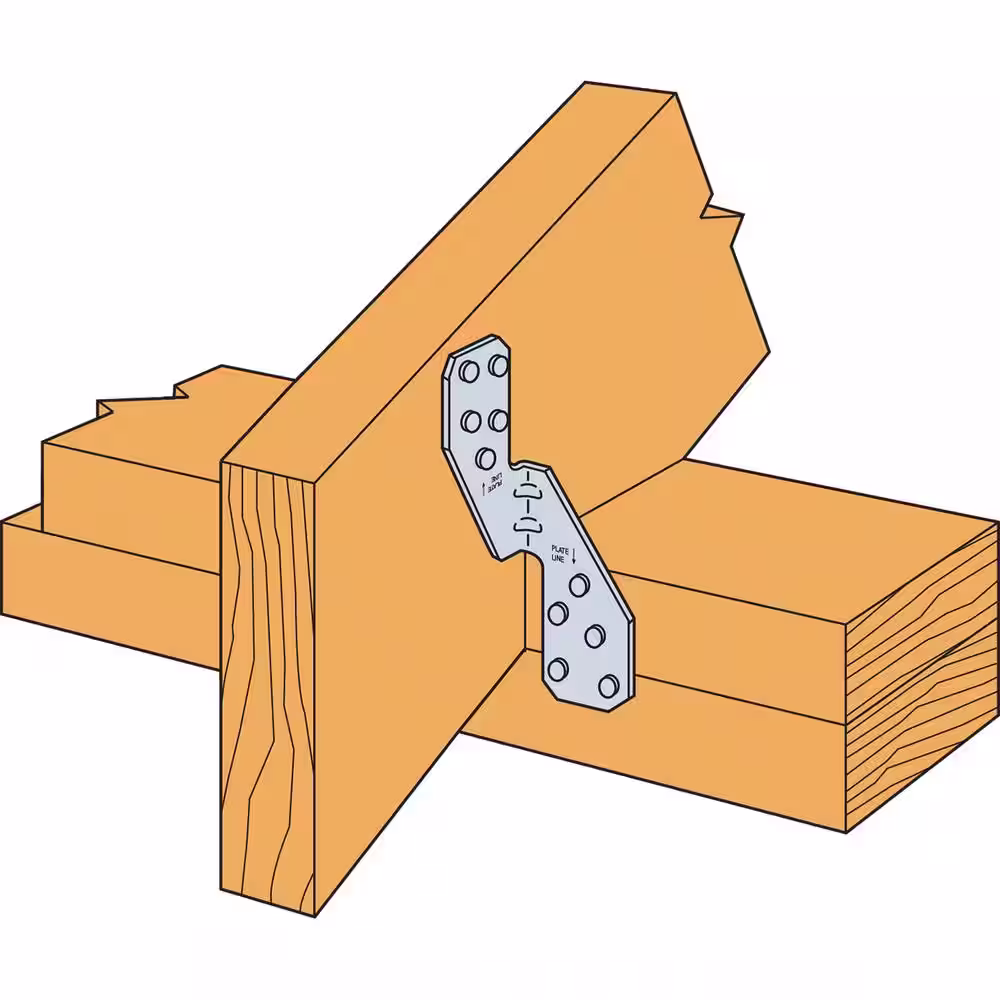 Simpson Strong-Tie H2.5A 18-Gauge Stainless-Steel Hurricane Tie