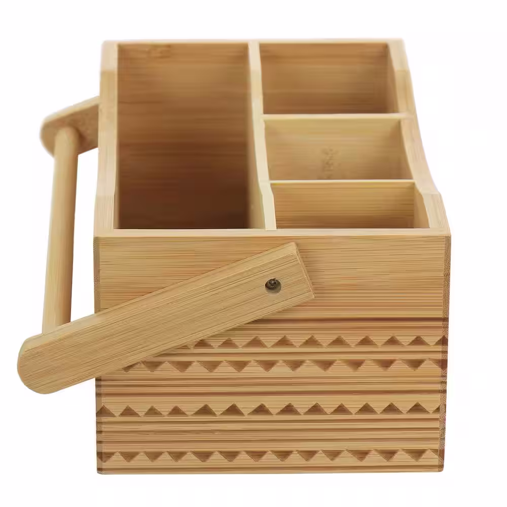 GIBSON HOME Sadler 11 in. Portable Utensil Caddy
