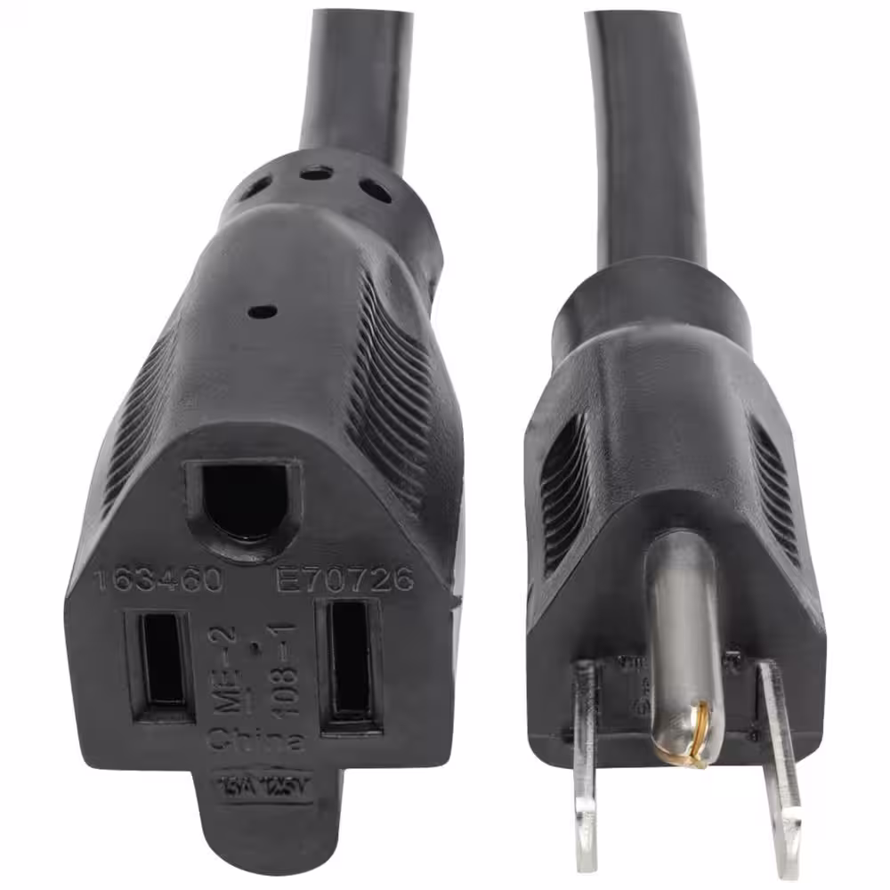 Tripp Lite 10 ft. 14-Gauge 15 Amp Heavy-Duty Power Extension Cord