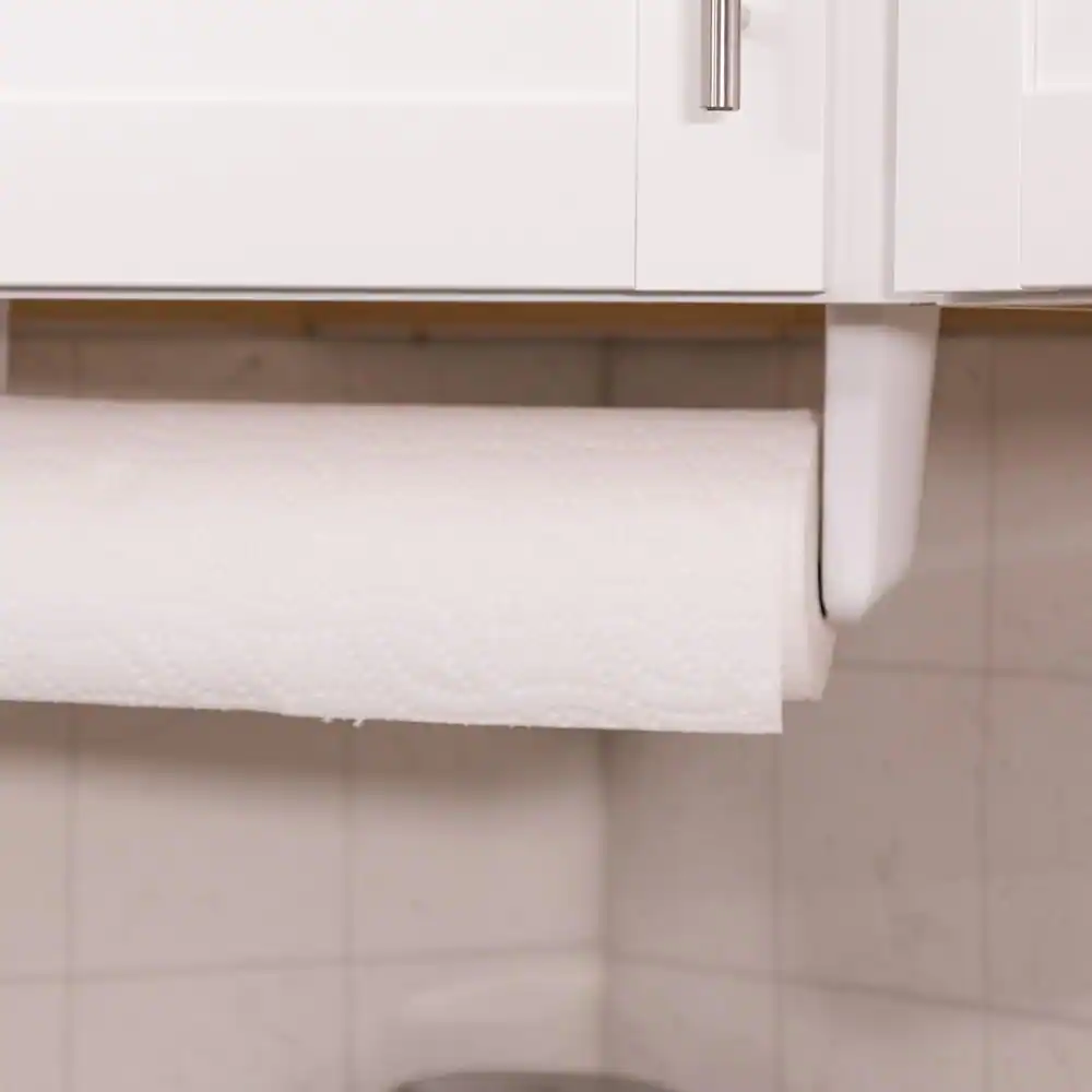 Real Solutions for Real Life Under Cabinet Paper Towel Holder