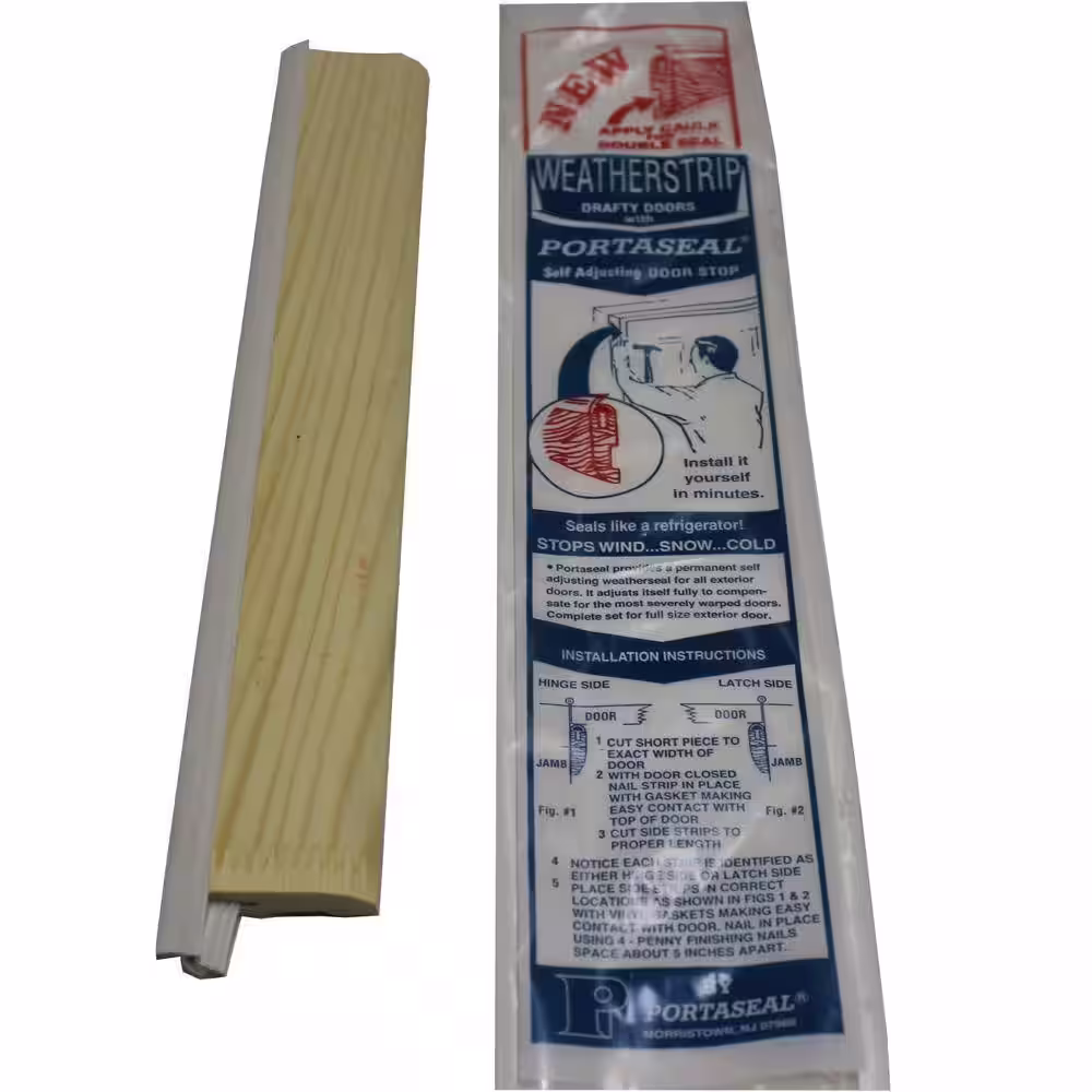 PortaSeal 2 in. x 7 ft. Door Stop and Weatherstrip