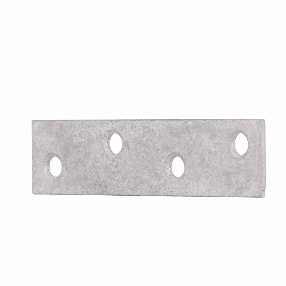Everbilt 3 in. Galvanized Mending Plate (2-Pack)