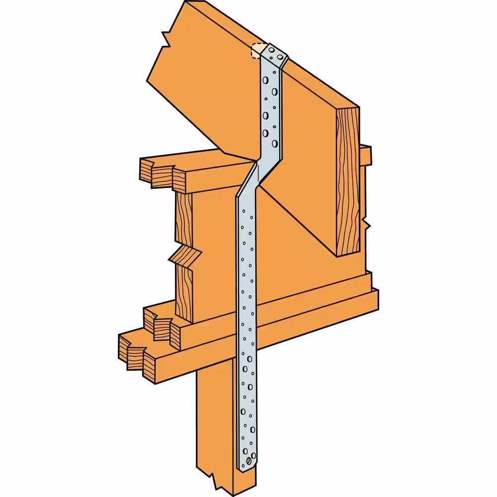 Simpson Strong-Tie MTS 30 in. 16-Gauge Galvanized Medium Twist Strap