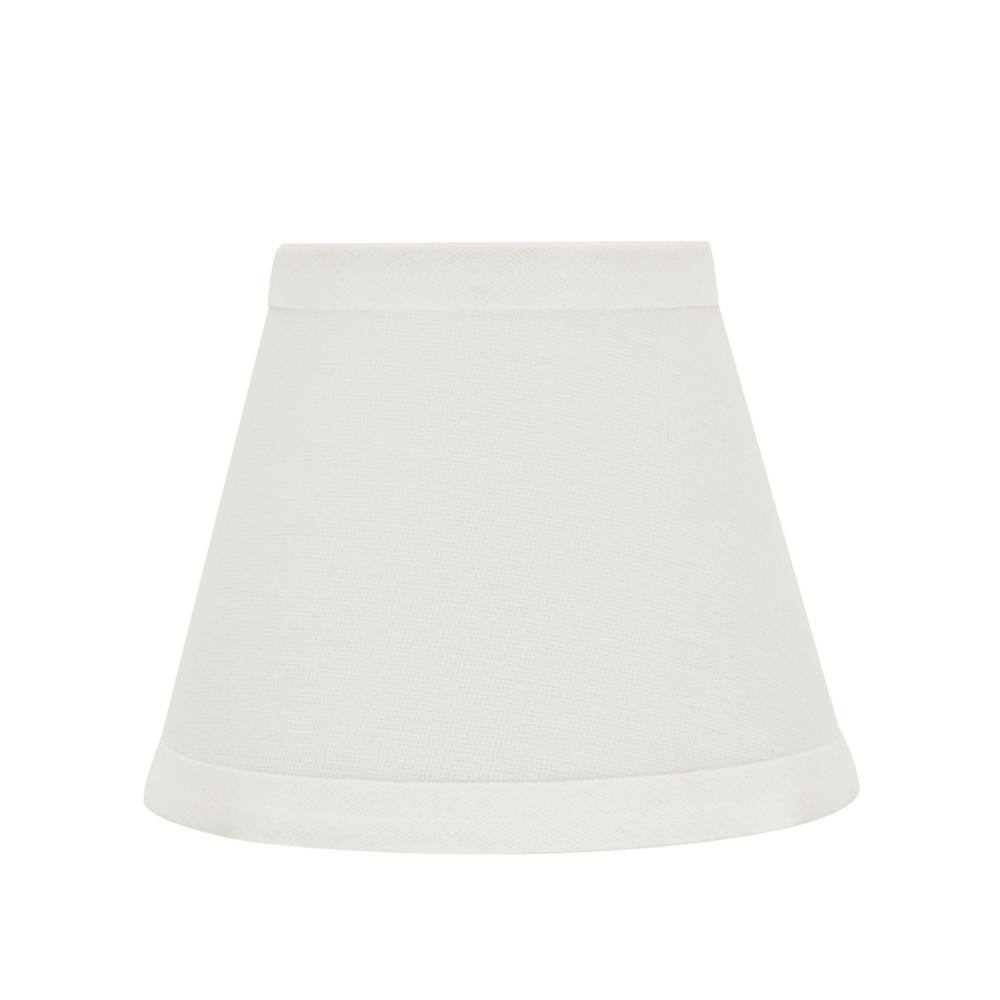 Aspen Creative Corporation 5 in. x 4 in. Off White Hardback Empire Lamp Shade (9-Pack)