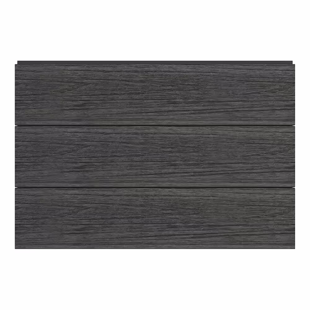 NewTechWood All Weather System 5.5 in. x 96 in. Hawaiian Charcoal Composite Siding Board (14-Pack)