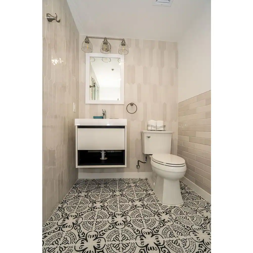 MSI Lakeview Dove Picket 2.5 in. x 13 in. Glossy Ceramic Wall Tile (12.21 sq. ft./Case)