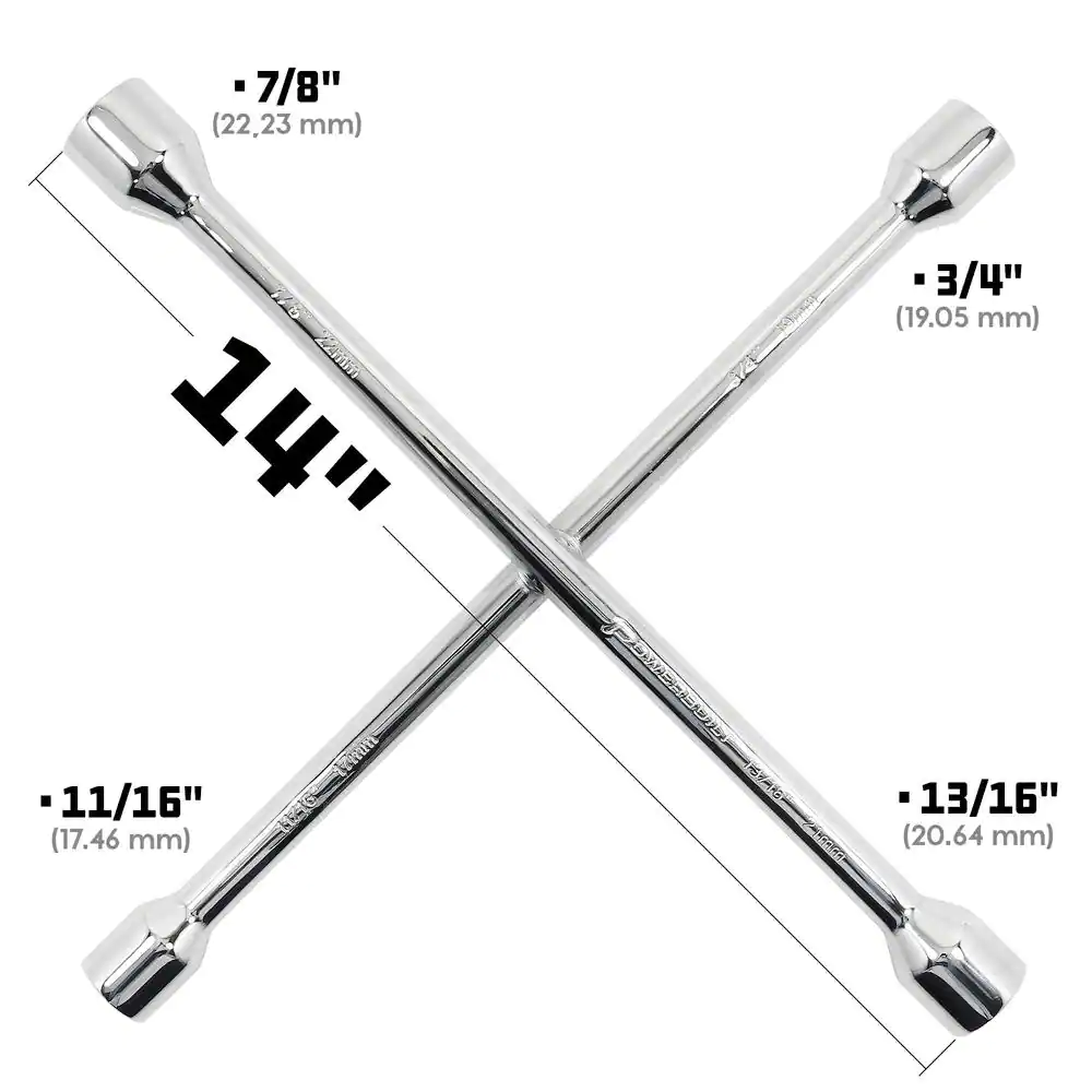 Powerbuilt 14 in. Universal Lug Wrench