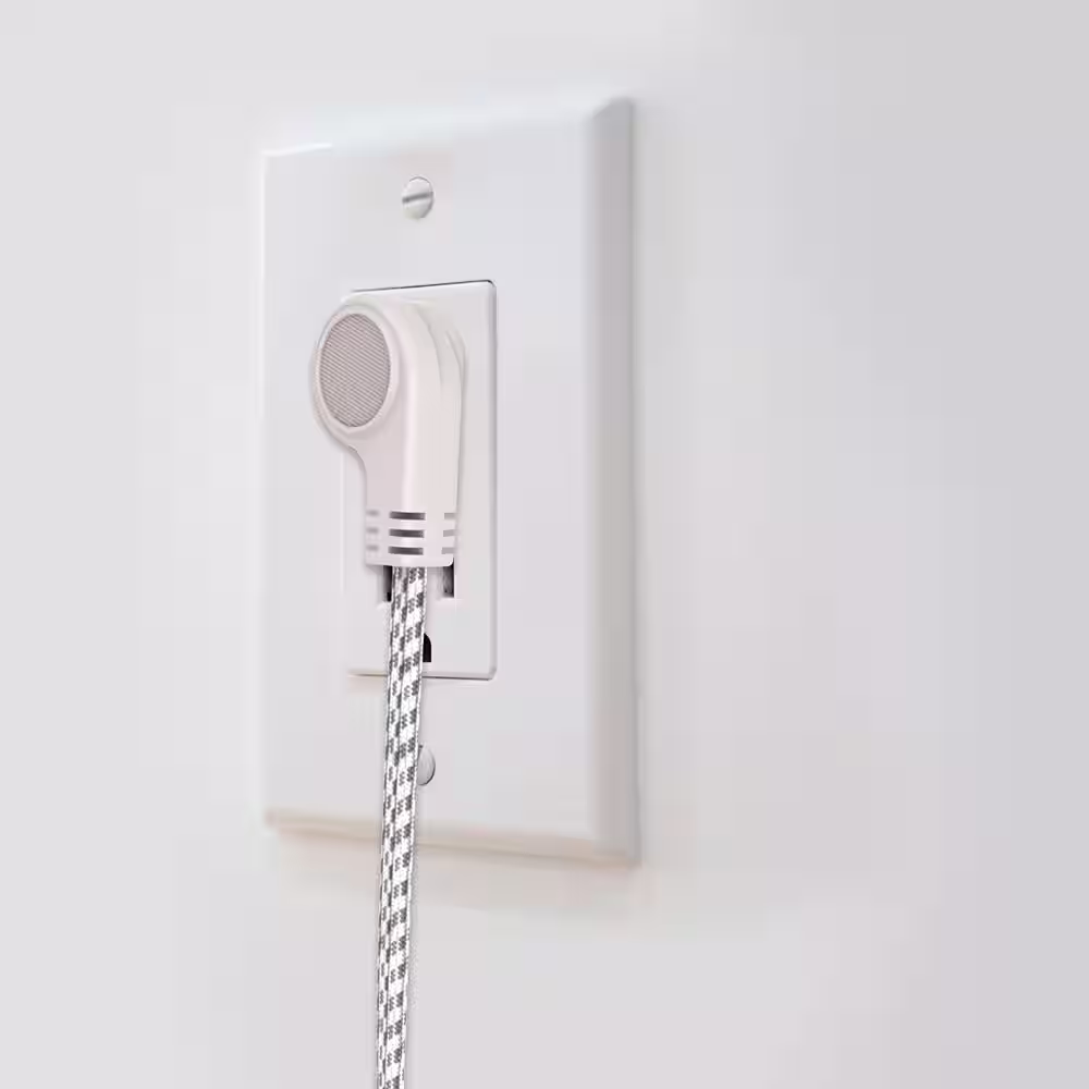 ijoy Extender 6 ft. 16/3 Braided Extension Cord, Gray