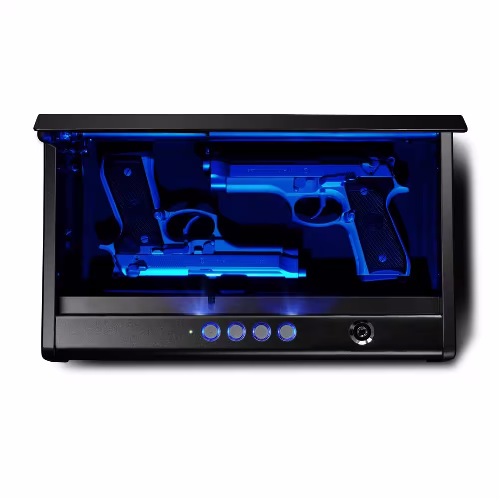 SentrySafe Gun Safe for 2 Pistols with Interior Lights