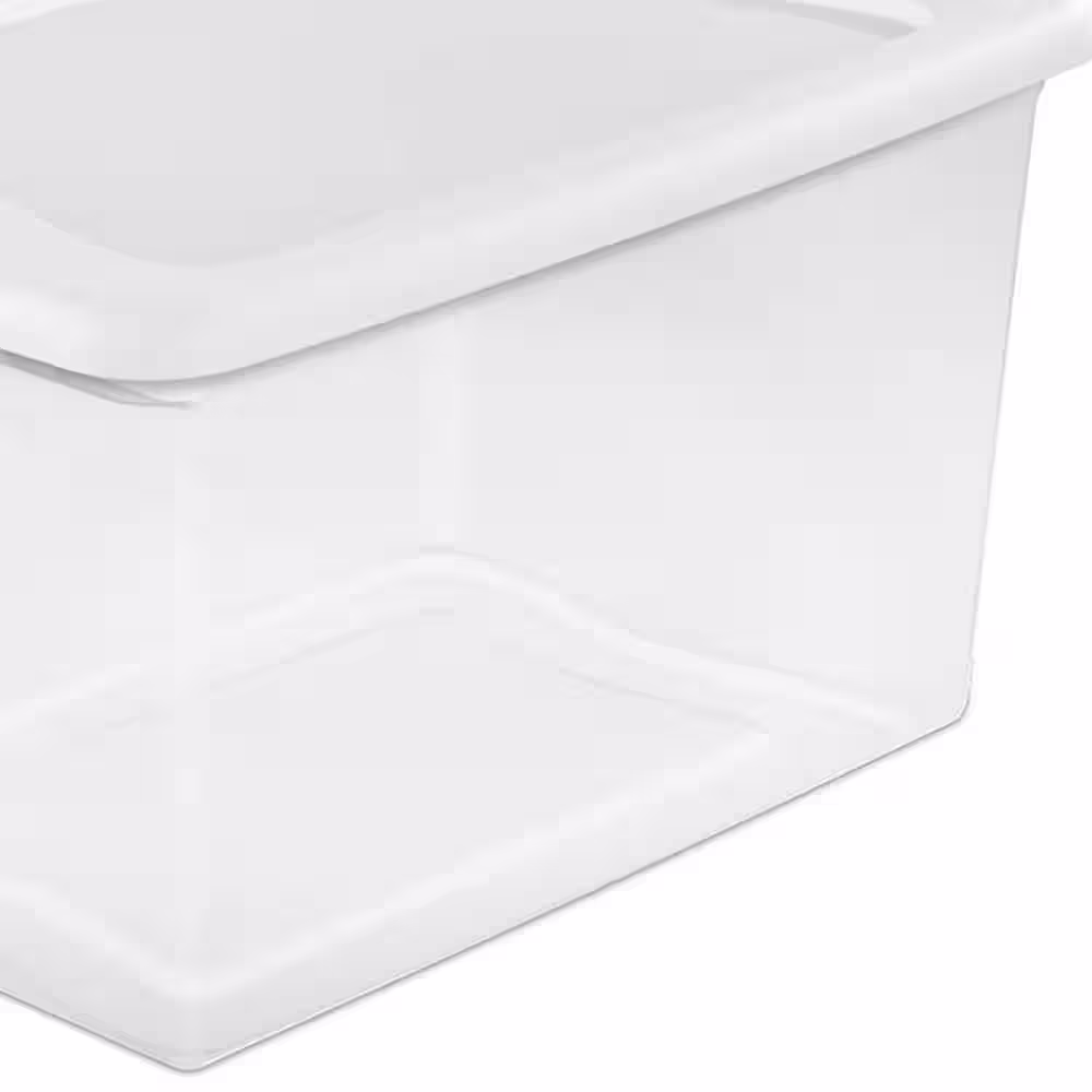 Sterilite 64-Qt. Latching Plastic Storage Box in Clear (30-Pack)