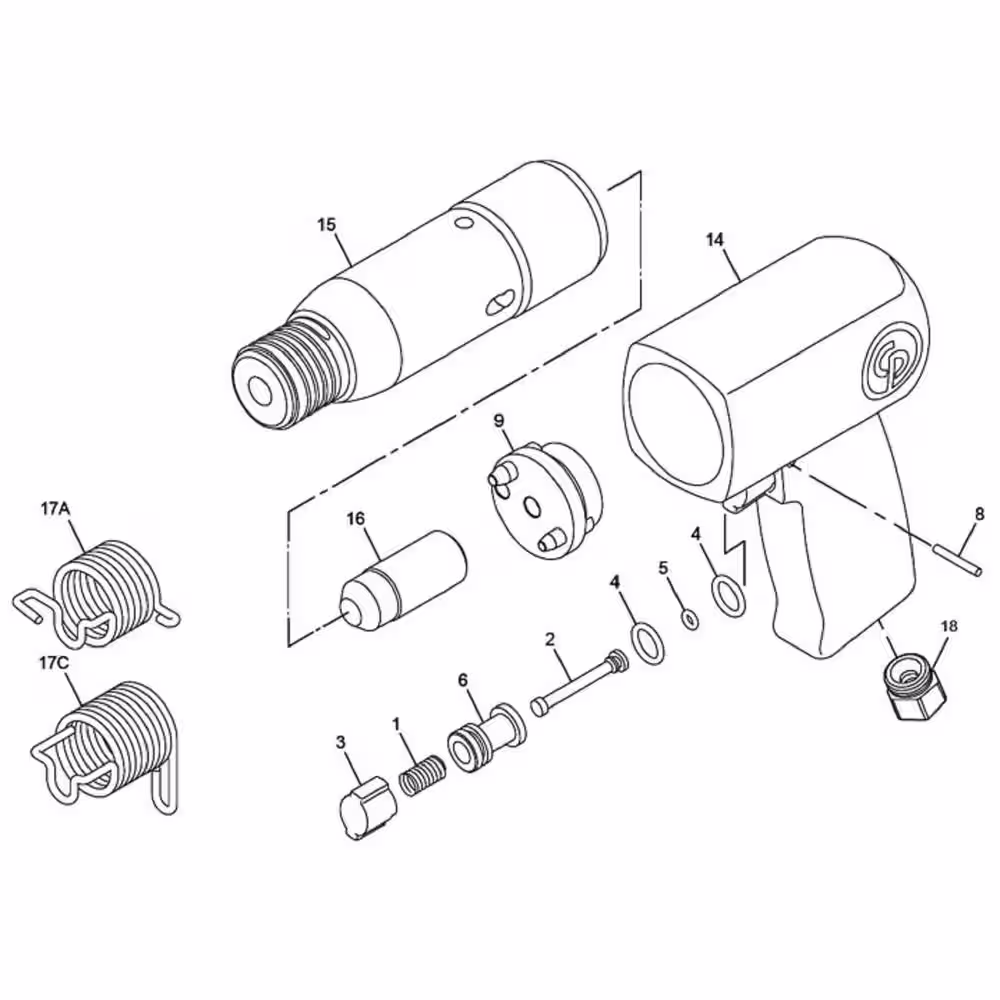 Chicago Pneumatic Air Hammer