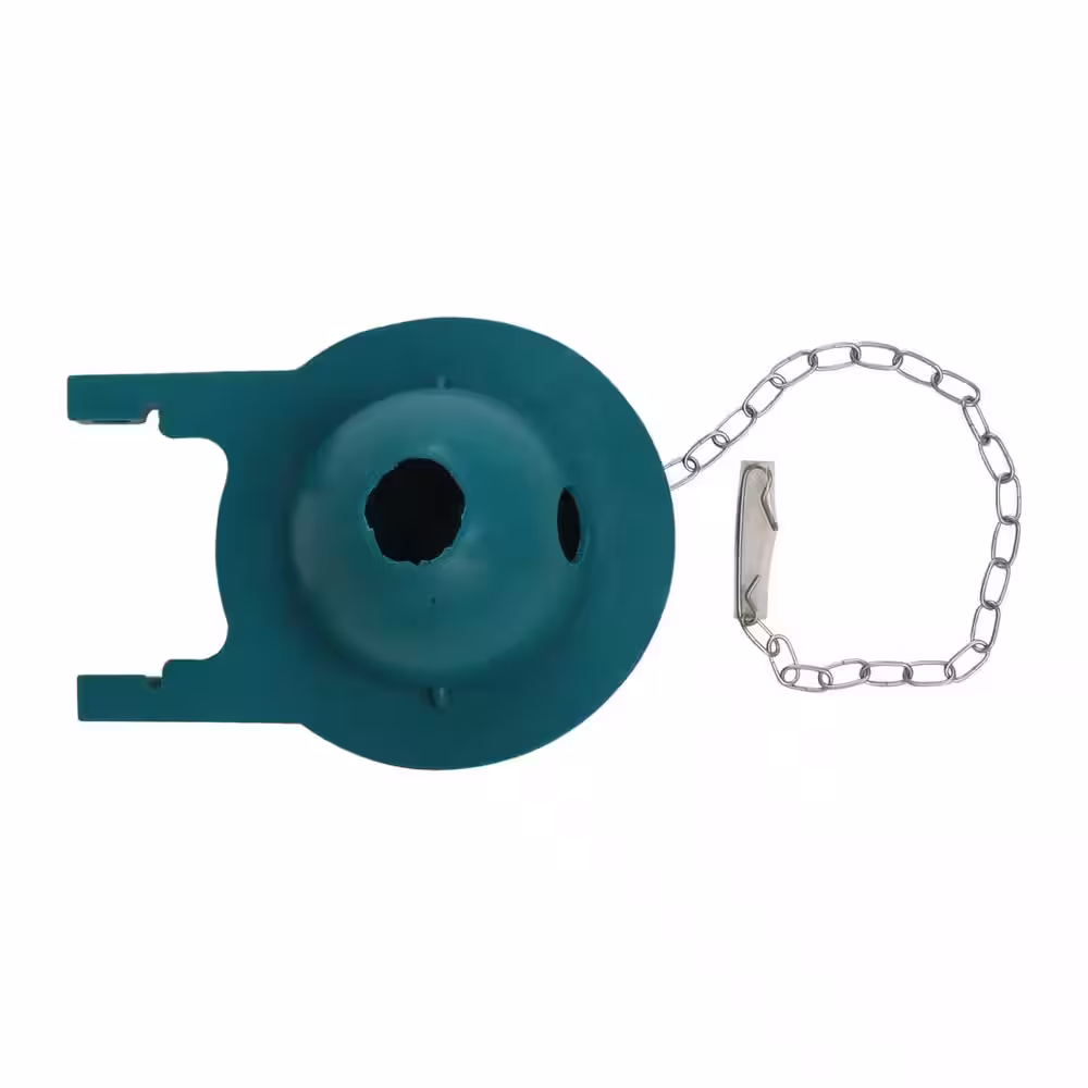 DANCO 3 in. Premium Toilet Tank Flapper for Toto in Teal