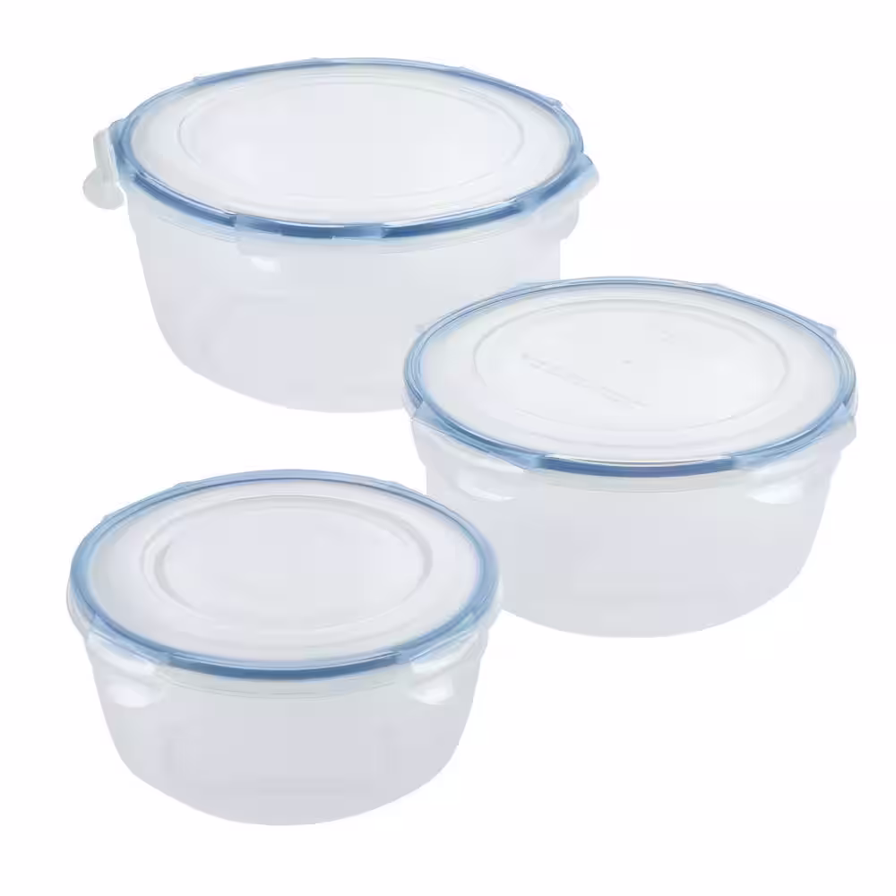 None Nestables 6-Piece Food Storage Container Set