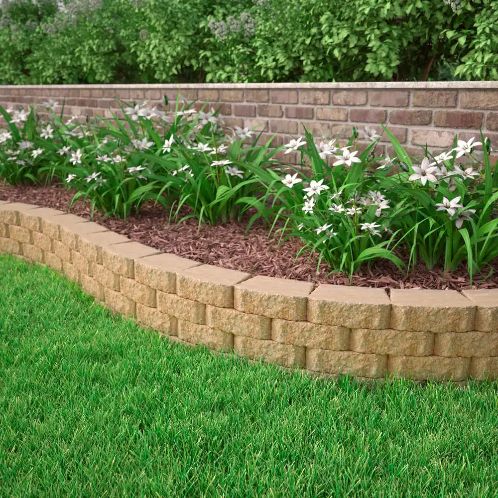 Pavestone 3 in. x 10 in. x 6 in. Rivertown Concrete Retaining Wall Block