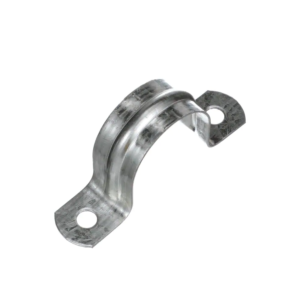 Oatey 1 in. Galvanized 2-Hole Pipe Hanger Strap (4-Pack)