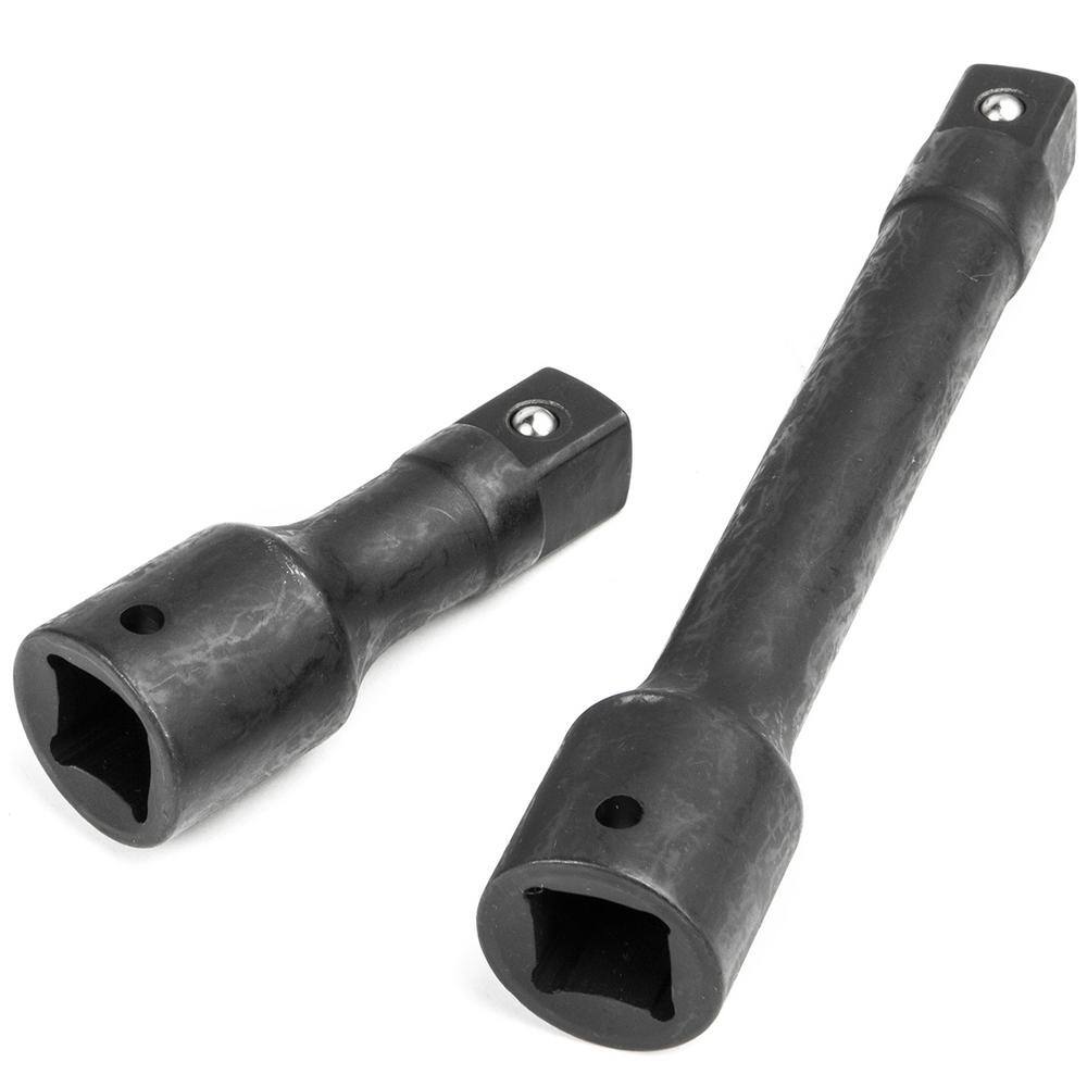 Stark 3/4 in. Black SAE Impact Ratchet Drive Socket Set Standard Size (21-Piece)