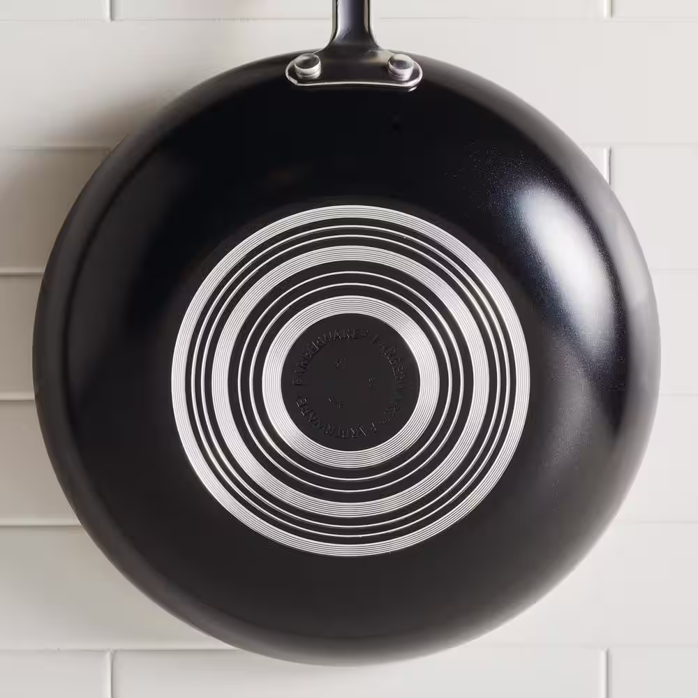 Farberware Black 14-Piece Smart Control Cookware Nonstick Pots and Pans Set