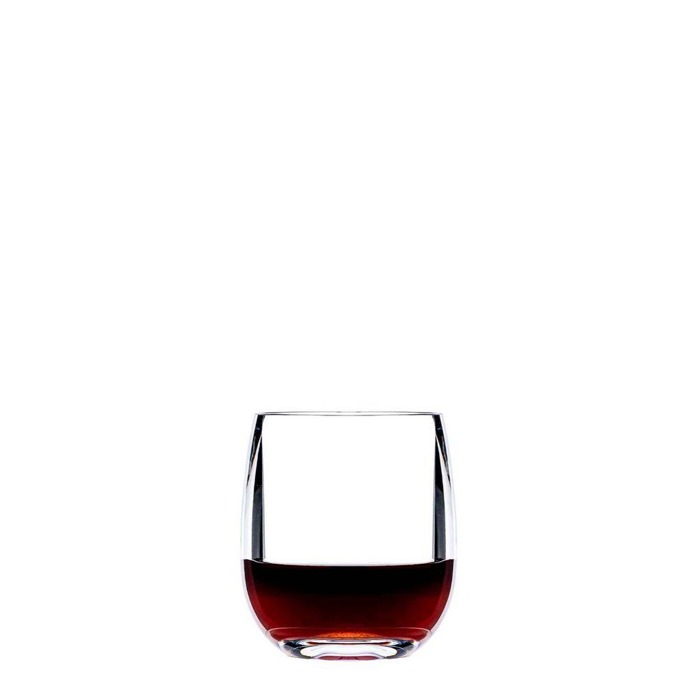 None Oasis 11 oz. Burgundy Glass