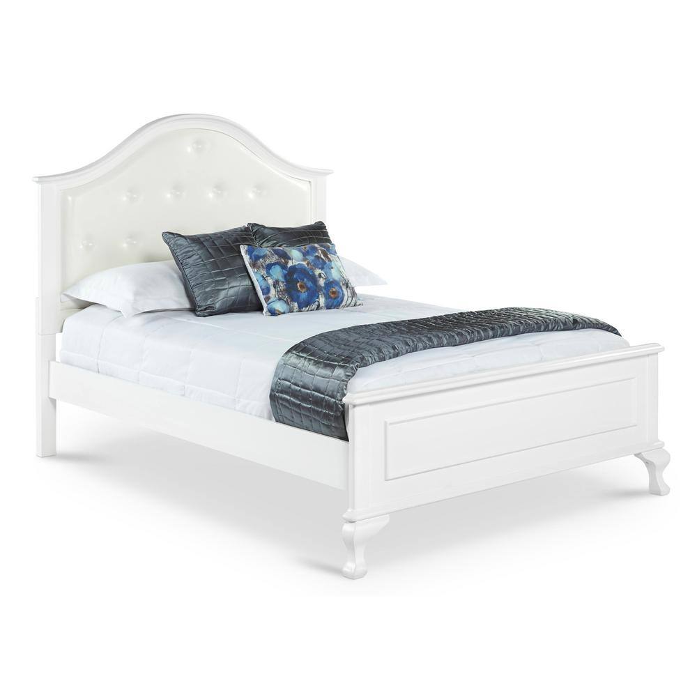 Picket House Furnishings Jenna 3-Piece White Full Panel Bedroom Set