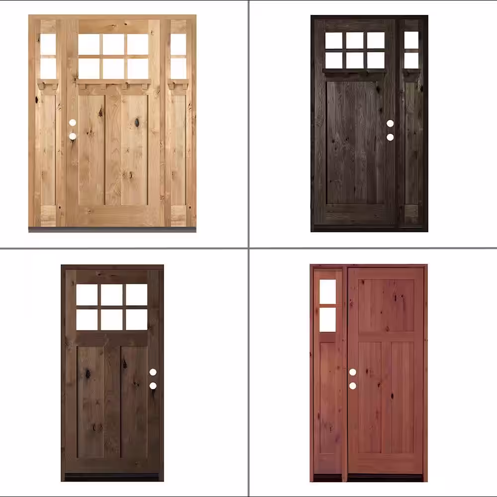 Krosswood Doors Knotty Alder Exterior Wood Door
