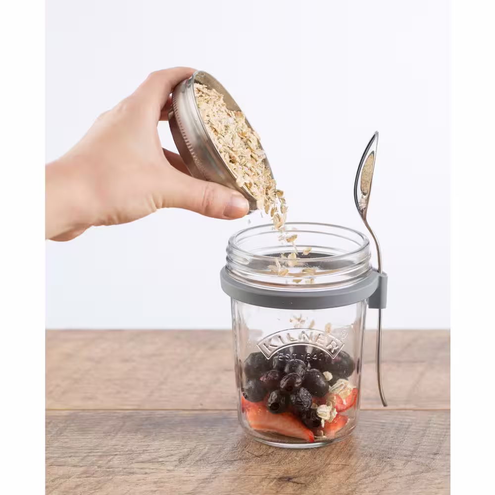 KILNER Breakfast Jar Set Bundle