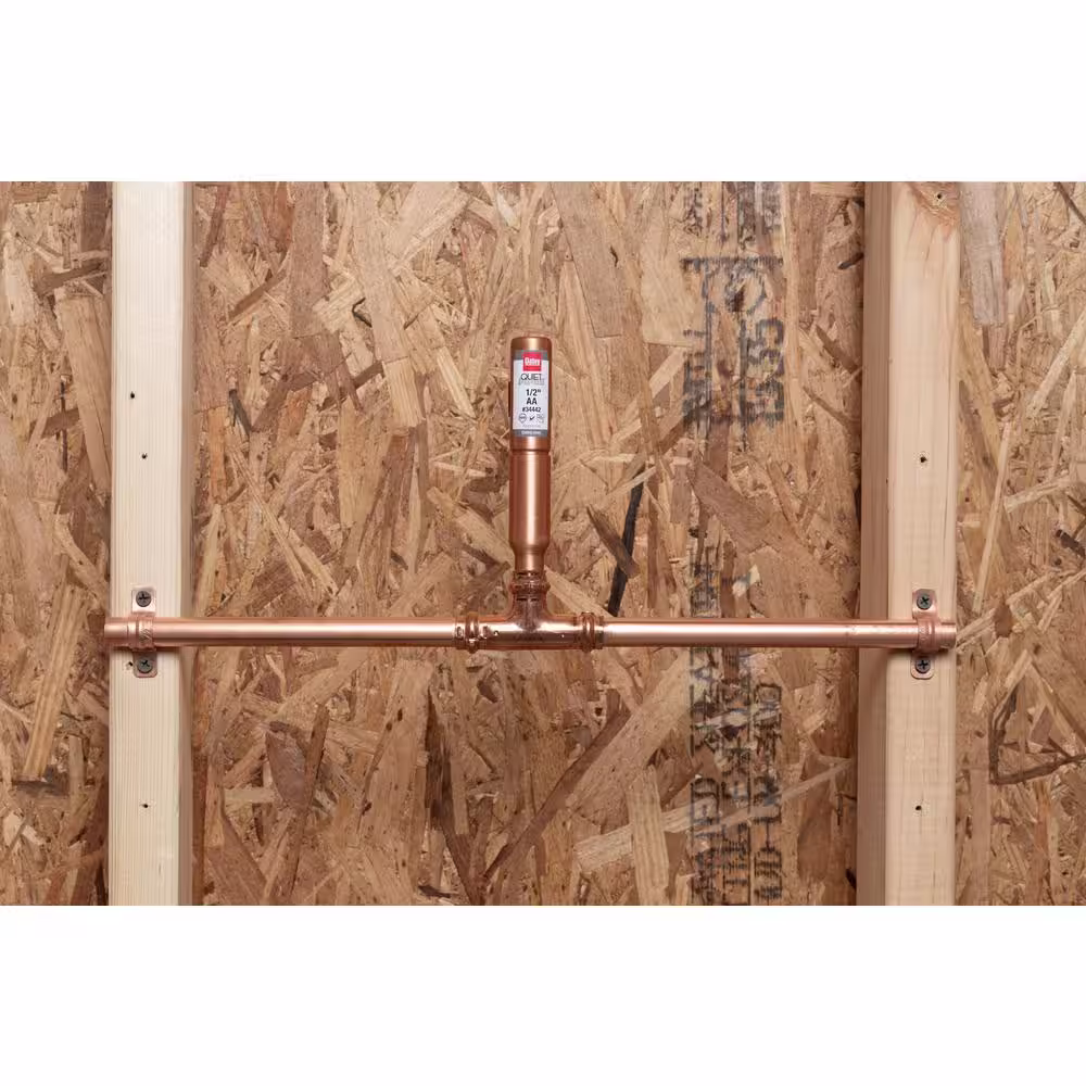 Oatey Quiet Pipes 1/2 in. Male SWT/Press AA Straight Hammer Arrestor