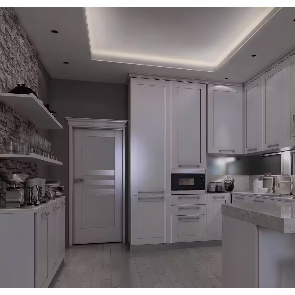 BAZZ 10 ft. Self-Adhesive Cuttable Under Cabinet LED Strip Light