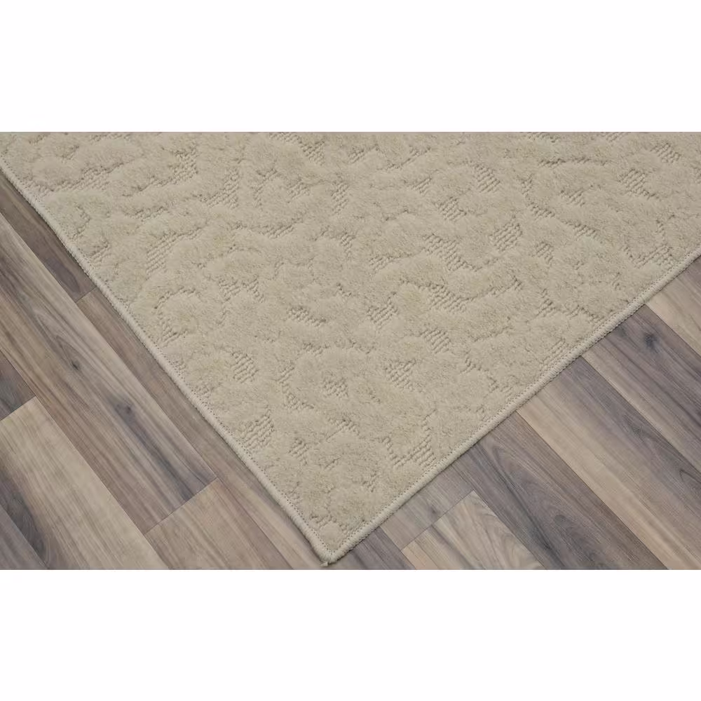 Garland Rug Ivy Tan 2 ft. x 8 ft. Runner Rug