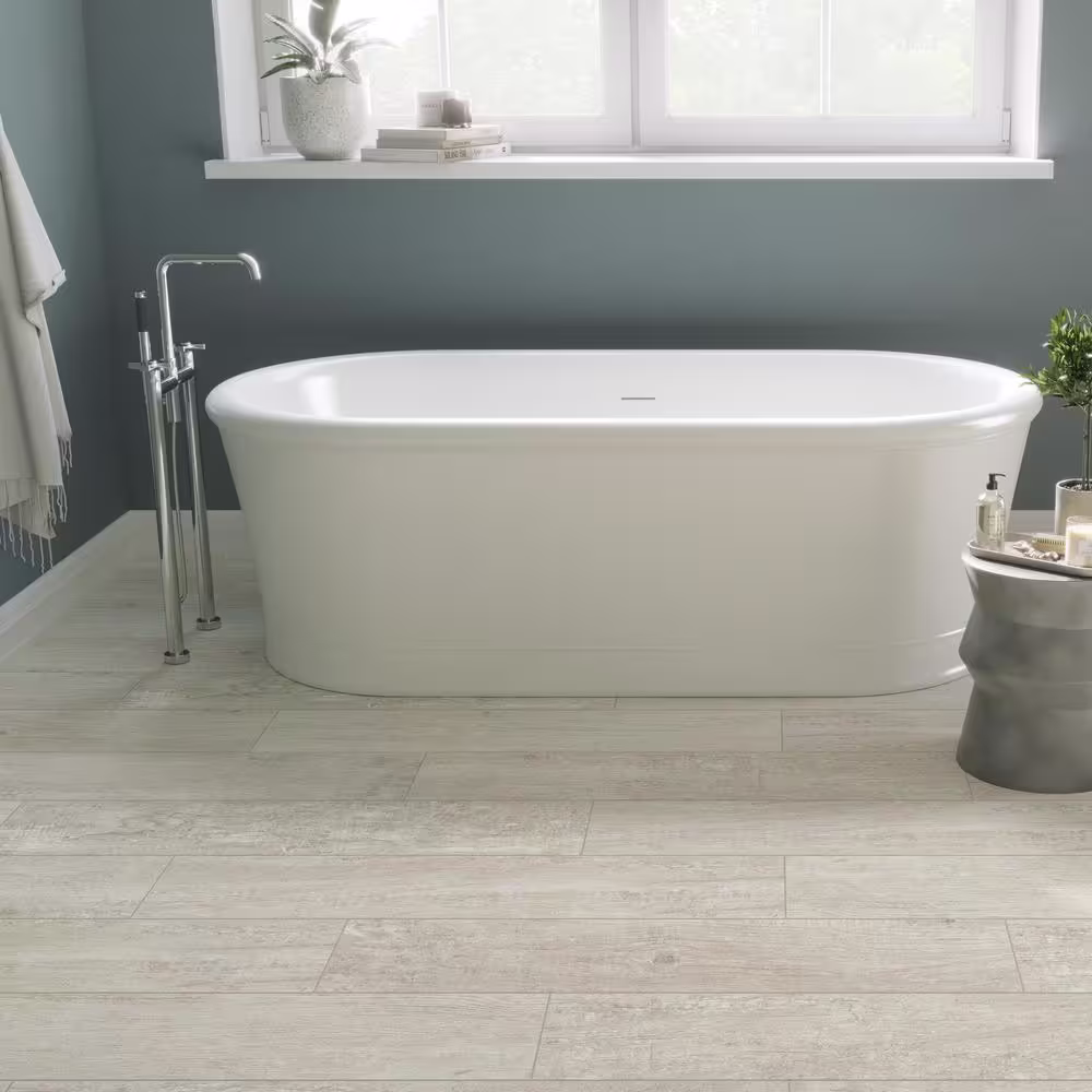 Corso Italia Selva Ice 8 in. x 40 in. Porcelain Floor and Wall Tile (15.07 sq. ft./Case)