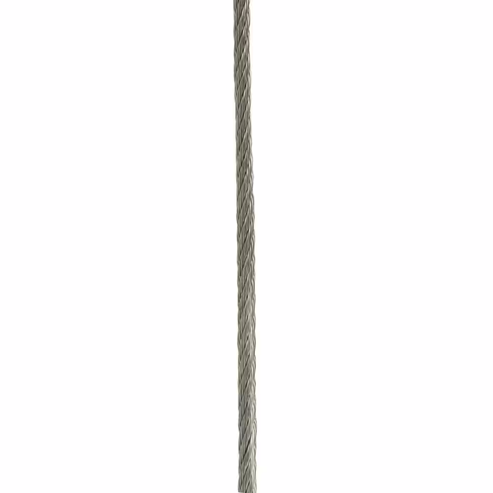 Everbilt 1/8 in. x 125 ft. Uncoated Stainless Steel Wire Rope