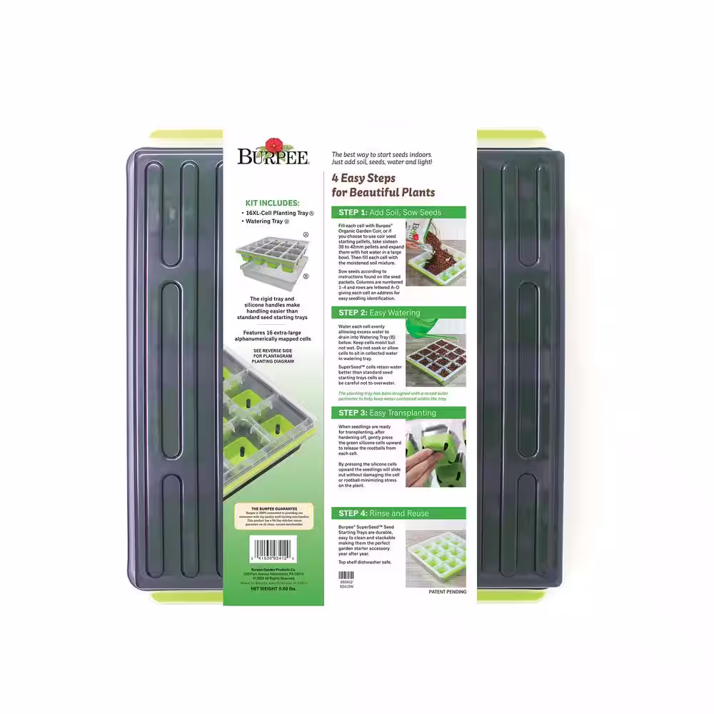 Burpee SuperSeed Seed Tray 16XL Seed Starting Tray