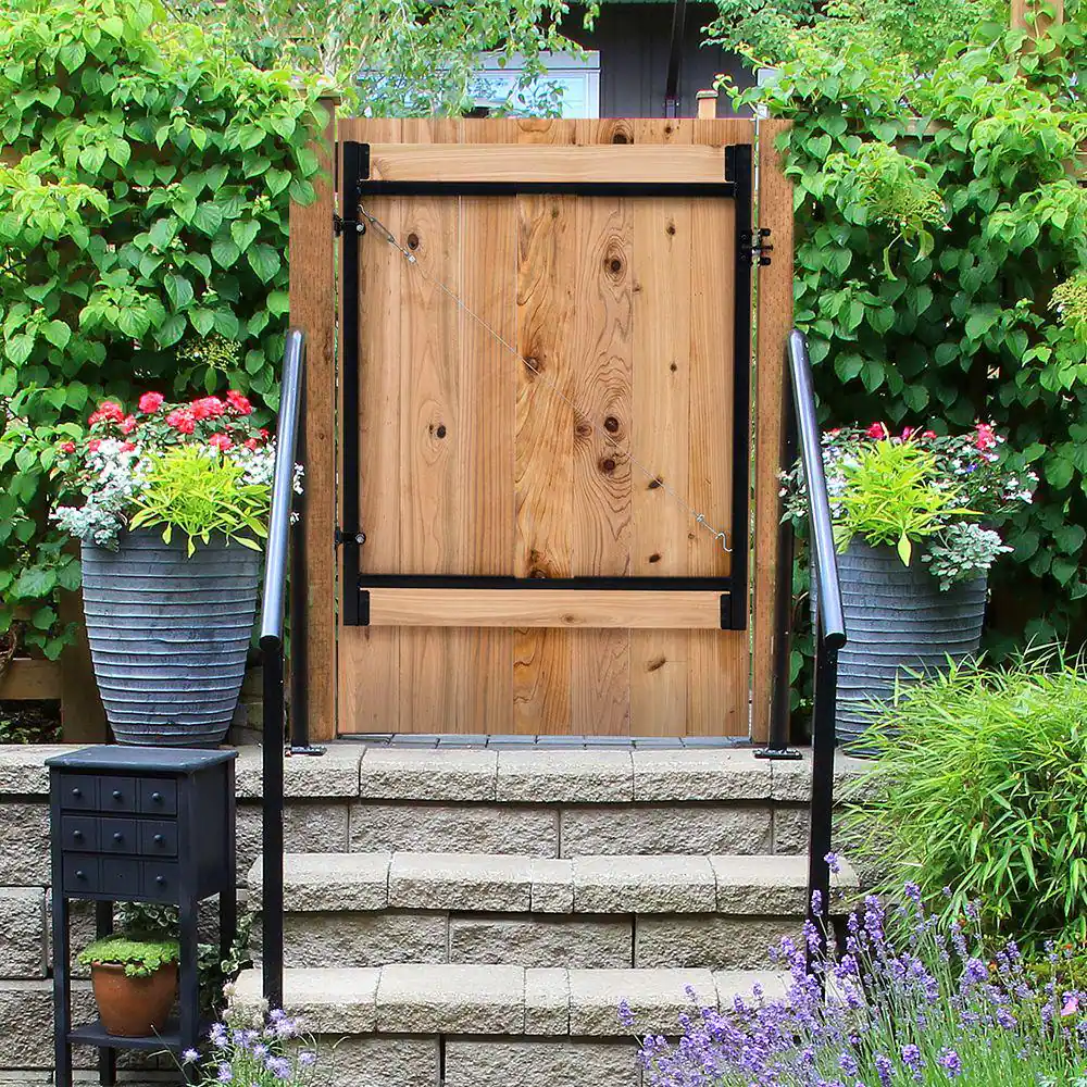 Adjust-A-Gate Consumer 36 in. W to 72 in. W Steel Gate Opening Gate Frame Kit