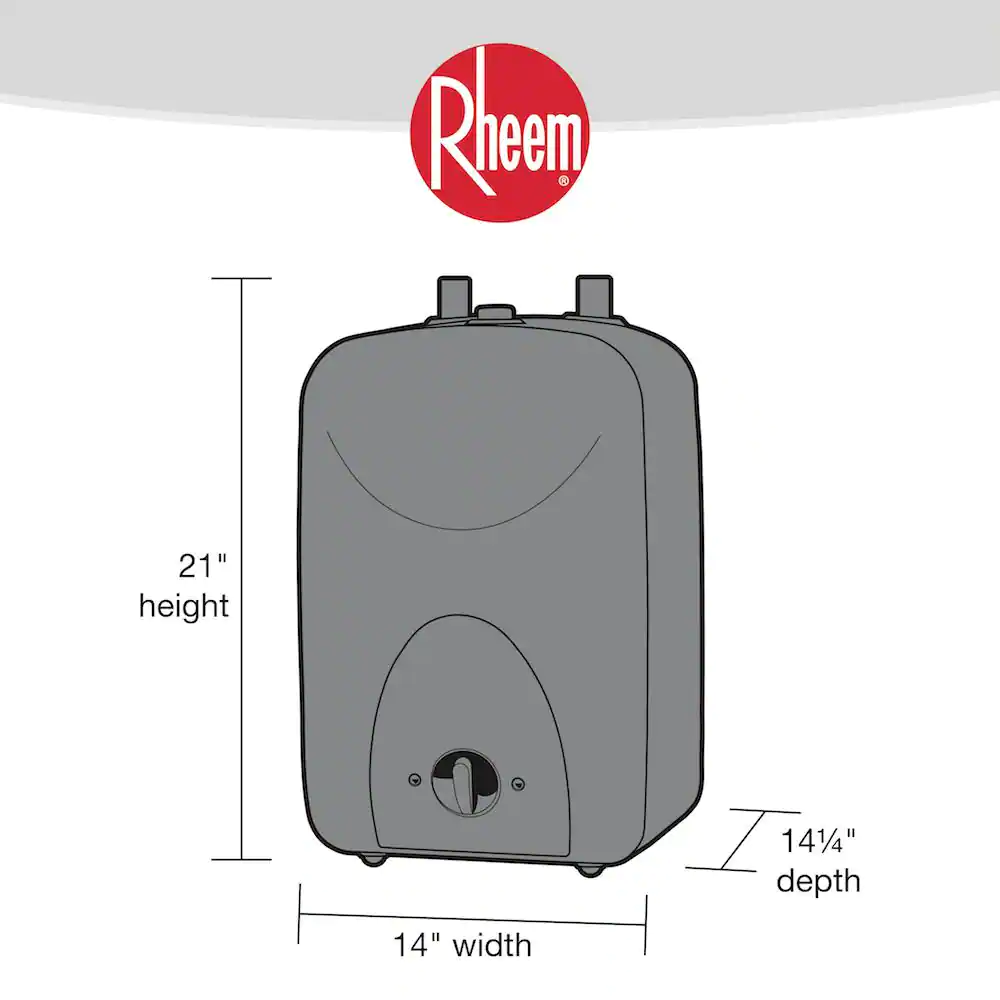 Rheem MiniTank 120-Volt 6 Gal. Compact Point of Use Electric Water Heater