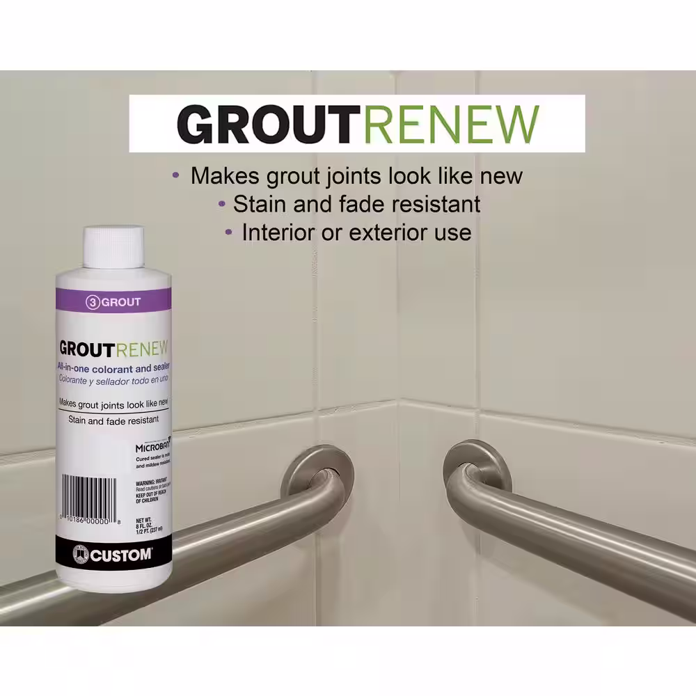 Custom Building Products Polyblend #542 Graystone 8 oz. Grout Renew Colorant
