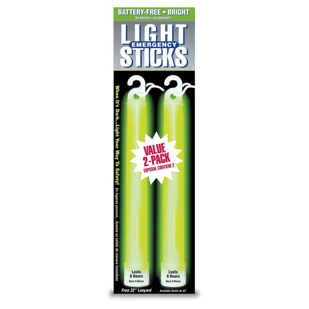 Ready America 8-Hour Green Light Stick (24-Pieces, 2-Pack)