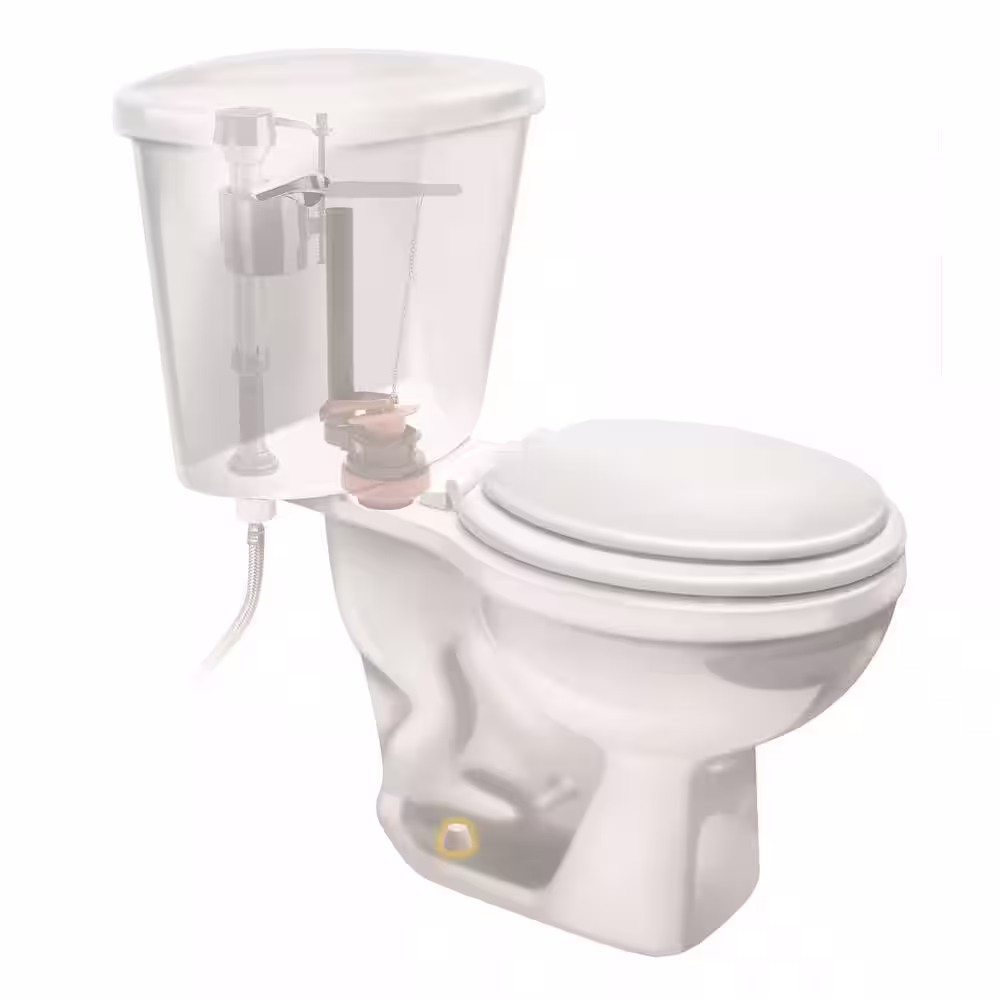 Fluidmaster White Toilet Bolt Caps