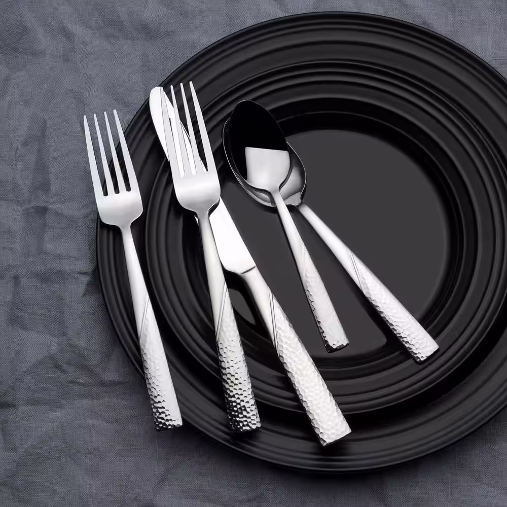 Gourmet Basics by Mikasa Barletta 20-pc Flatware Set, Service for 4, Stainless Steel 18/0