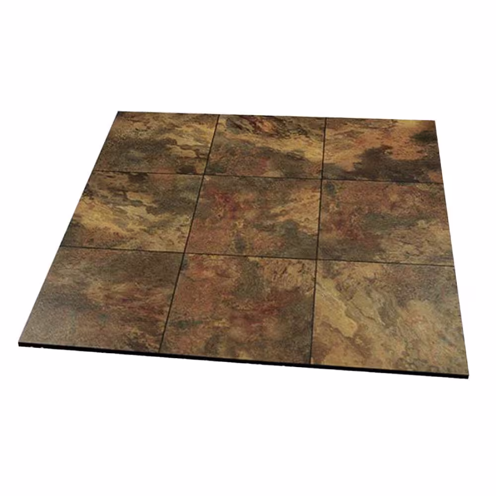 Greatmats Max Tile 12 in. W x 12 in. L Slate Waterproof Interlocking Modular Basement Vinyl Floor Tiles (20 sq. ft. 20-Pack)