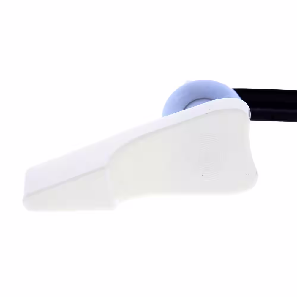 JONES STEPHENS Ultrafit Toilet Tank Trip Lever for Front Left Mount with Cut-to-Fit Plastic Arm and Plastic Handle in Bone