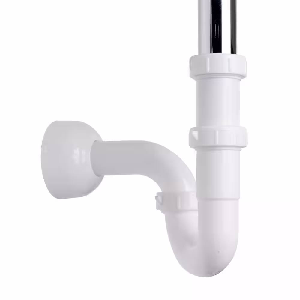 Oatey 1-1/4 in. Sink Drain Pipe Plastic Slip-Joint Nut with Rubber Reducing Washers